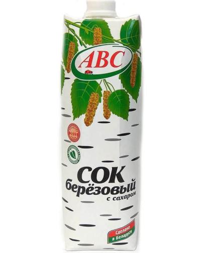 ABC JUICE BIRCH (BEREZOVIY SOK) 12*1 Lt TetraPak)