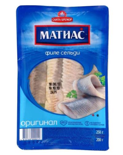 Matias Original Herring Fillets 6×250g