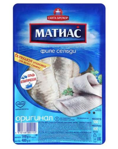 Matias Original Herring Fillets (Tray) 6×500g