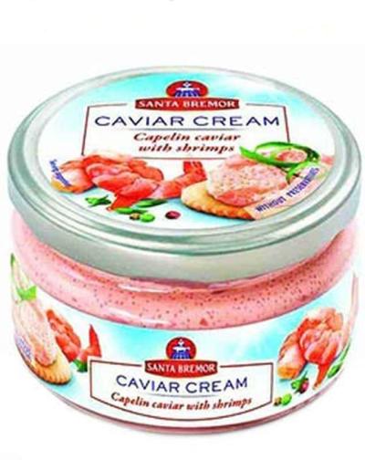 Santa Bremor Caviar Cream with Shrimps (Glass) 6×180g