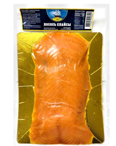 BALTIYSKIY ULOV COLD SMOKED SLICED SALMON 1*450g