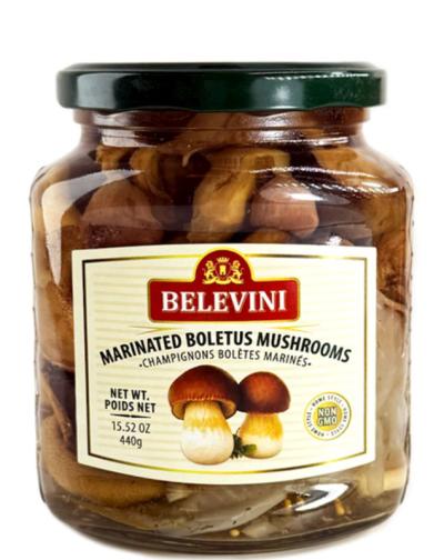 BELEVINI MARINATED BOLETUS(MASLYATA) MUSHROOMS 12*440g