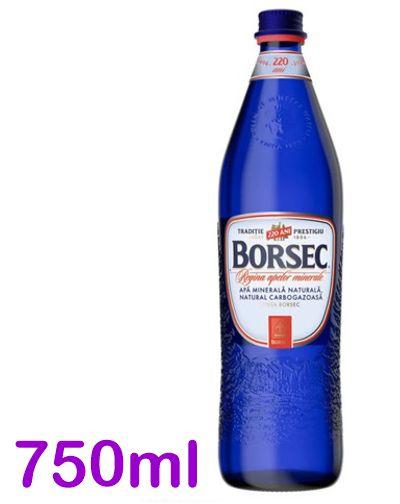 BORSEC CARBONATED MINERAL WATER 6*0.75lt = GLASS