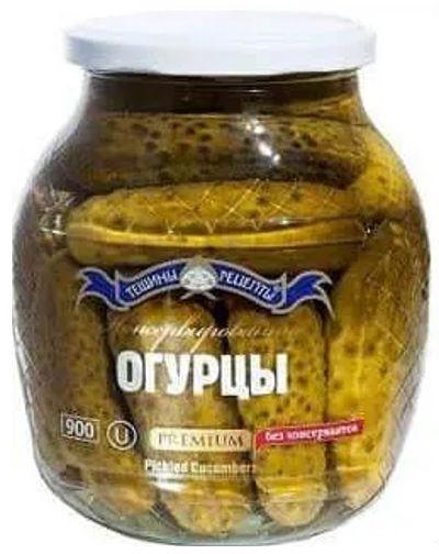 Tescheni Recepti Premium Cucumbers Marinated 8×900ml