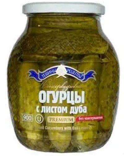 Tescheni Recepti Premium Cucumbers with Oak Leaf 8×900ml