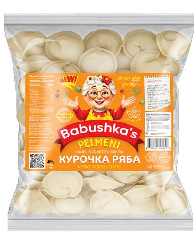 Babushka's Kurochka Ryaba Chicken Dumplings 10×2lb