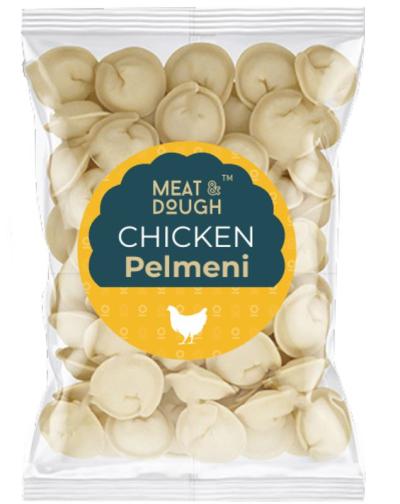 Meat & Dough Chicken Pelmeni Dumplings 10×2lb