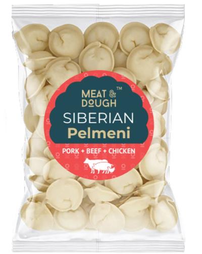 Meat & Dough Siberian Pelmeni Dumplings (Pork & Beef & Chicken) 10×2lb