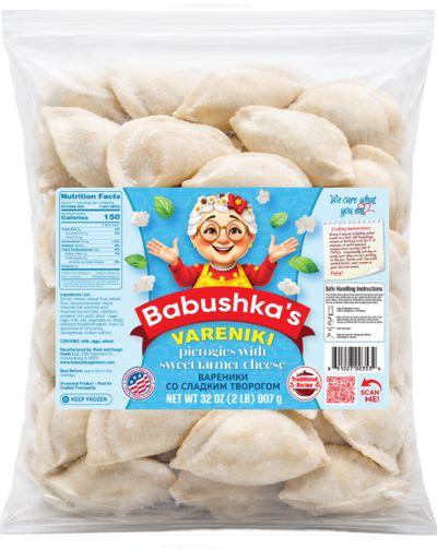 BABUSHKA'S VARENIKI w/ FARMER CHEESE 10*2Lb(LOT#5504)(KEEP FROZEN)