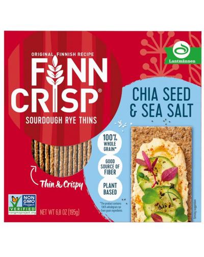 FINN CRISP CHIA SEED & SEA SALT 9*195g