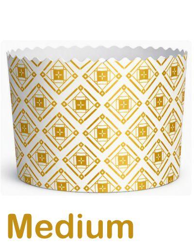 ECO PACK MEDIUM PAPER FORM FOR EASTER CAKE ZHEMCHUG 1*50Pcs
