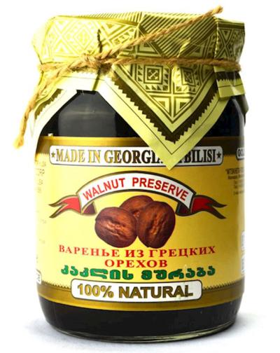 GF WHOLE WALNUT PRESERVE 12*565g 100% NATURAL, GEORGIA.