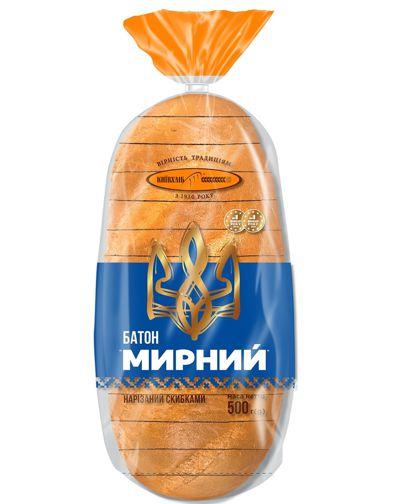 KIEVHLEB BREAD BATON MIRNIY CLASSIC 10*500g(FROZEN)