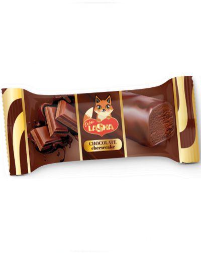 LASKA CHOCOLATE FLAVOR GLAZED CHEESECAKE BAR 30*36g(#1760)