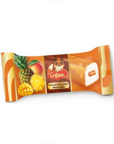 LASKA MANGO GLAZED CHEESECAKE BAR 30*36g(#1791)