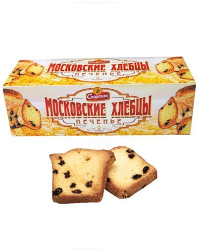 COOKIES MOSKOVSKIE KHLEBTSI 20x200g(#8545)