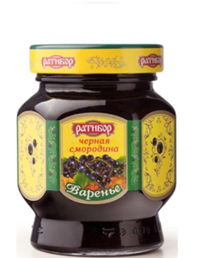RATIBOR BLACKCURRANT PRESERVE 6*360g