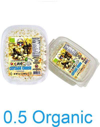 CHEESE MEISTER=0.5 = ORGANIC FARMER CHEESE 0.5% 12*400g(CONTAINER)