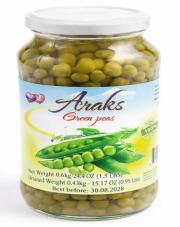 Araks Green Peas 12×670g