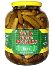 Dill & Garlic Baby Cornichons 6×1360ml