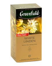 Greenfield White Linden Black Tea 10×25×1.5g