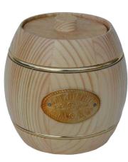 Zoloto Altay Natural Honey in Wooden Barrel (White) 2.2lb