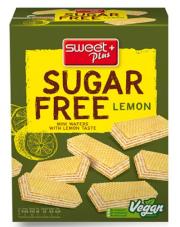 Sweet Plus Sugar Free Wafers with Lemon Cream 10×180g